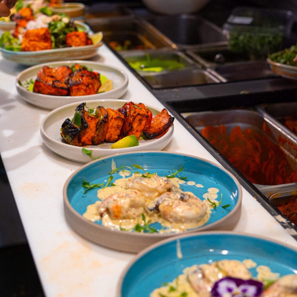 tapas indiennes du Restaurant Falcon